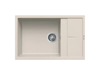 ELLECI- Mosogatótálca Unico 310 78x50 Granitek 1 m. +cseppt. Bianco soft G39