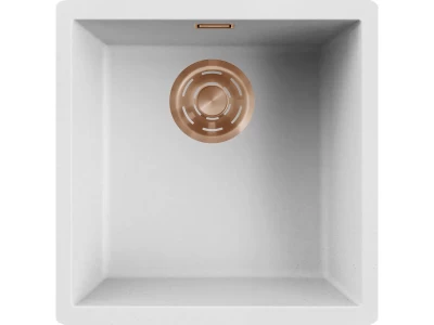 ELLECI- Mosogatótálca Zen 102 Keratek K96 White bronz tartozékokkal