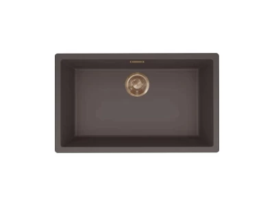 ELLECI- Mosogatótálca Zen-F 130 Keratek K87 Cocoa bronz tartozékokkal