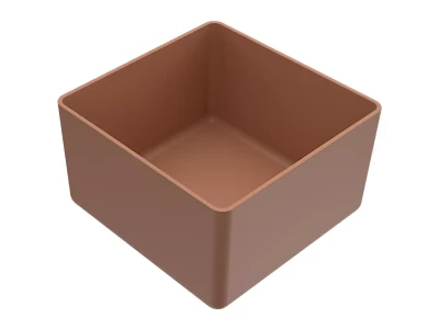 ELLECI- Tároló 250x250x150mm Mixology Clay mosogatókhoz 