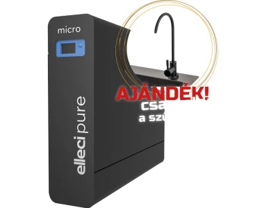 ELLECI- Víztisztító készülék Pure Micro + ajándék csaptelep XKH-7456-6