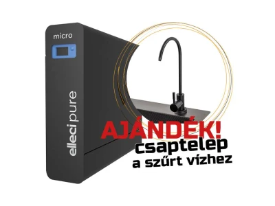 ELLECI- Víztisztító készülék Pure Micro + ajándék csaptelep XKH-7456-6