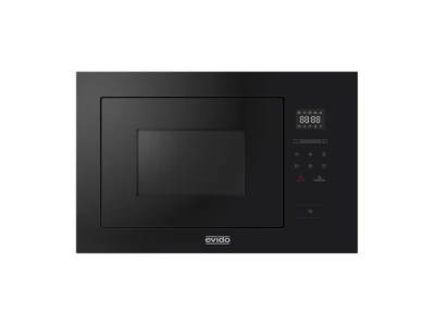 EVIDO COMFORT 45MB beépíthető mikrohullámú sütő, 25 l, érintőszenzor, fekete