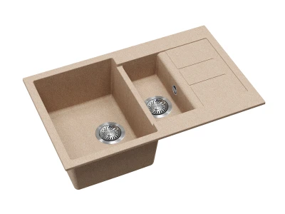 EVIDO Cubo 6S compact gránit mosogató800x500 avena