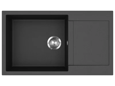 EVIDO CUBO XL 6 S Compact gránit mosogató, 860 x 500 mm, antracit