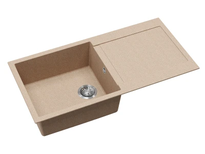 EVIDO CUBO XL 6 S gránit mosogató, 1000 x 500 mm, avena
