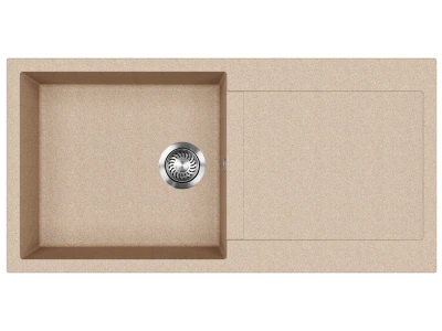 EVIDO Cubo XL 6S gránit mosogató, 1000 x 500 mm, avena