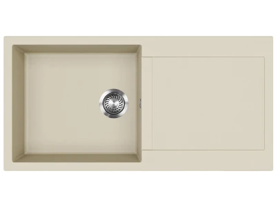 EVIDO Cubo XL 6S gránit mosogató, 1000 x 500 mm, bézs