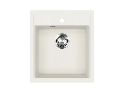 EVIDO EASY 45 gránit mosogató, 460 x 515 mm, fehér