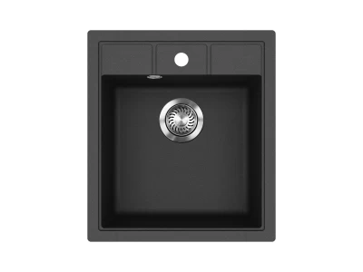 EVIDO EASY 45 gránit mosogató, 460 x 515 mm, antracit