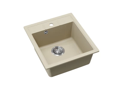 EVIDO Easy 45 gránit mosogató, 460 x 515 mm, bézs