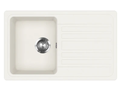 EVIDO HOME 45 S gránit mosogató, 765 x 460 mm, fehér
