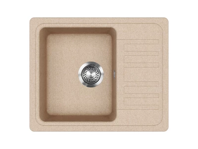 EVIDO Home 45S compact gránit mosogató,575 x 460 mm, avena