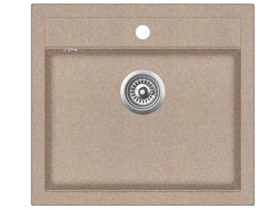EVIDO Quadro 6 gránit mosogató, 562 x 510mm, avena