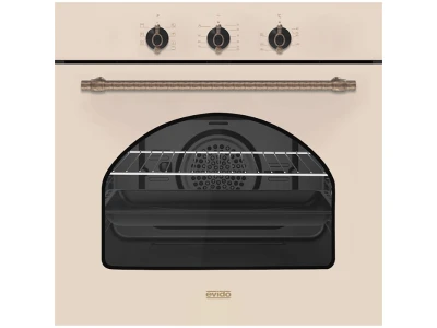 EVIDO RUSTIC-O 60C beépíthető sütő, légkeverés, grill, bézs/bronz