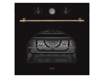 EVIDO RUSTIC-O 6AA beépíthető sütő, multifunkciós, 60 l, analóg óra, antracit/bronz