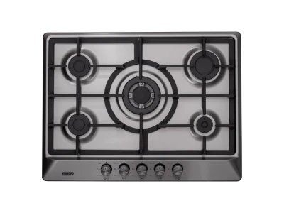 EVIDO VALEO 70X gáz főzőlap, 70 cm, 5 égő, WOK, inox
