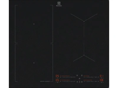Electrolux EIS62453IZ Beépíthető indukciós főzőlap, SaphirMatt® üvegfelület, Hob2Hood, 60 cm