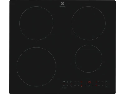Electrolux EIT60433CT Beépíthető indukciós főzőlap, SaphirMatt® SE üvegfelület, Hob2Hood, 60 cm