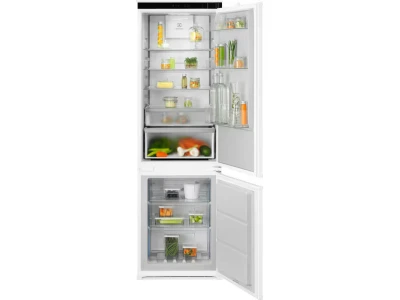 Electrolux ENA7CD18S Beépíthető kombinált hűtőszekrény, NoFrost, AI CoolAssist funkció, 177 cm 
