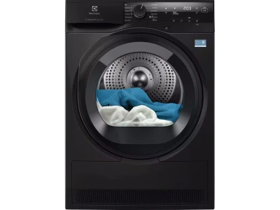 Electrolux EW7D495UDE DelicateCare SÖTÉTSZÜRKE hőszivattyús szárítógép, C  energiaosztály, 9 kg, inverter motor, Wifi