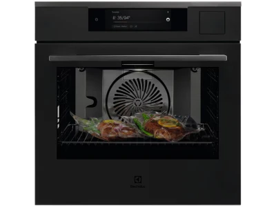 Electrolux KOAAS3DCT SteamPro/ProAssist beépíthető gőzsütő CamCook funkcióval, SousVide, Steamify, Wifi, gőztisztítás, maghőmérő