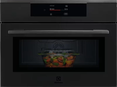 Electrolux KVM9E2XT MealAssist beépíthető kompakt mikrohullámú sütő, Wifi