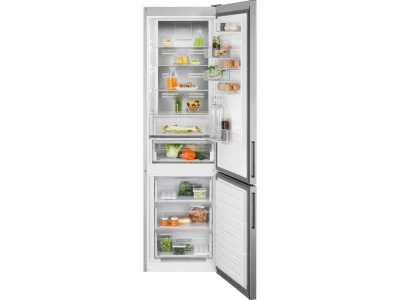 Electrolux LNT7ME36X3 kombinált hűtőszekrény, NoFrost, 201 cm