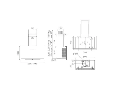 Elica -Páraelszívó APLOMB BL/A/60