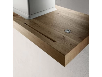 Elica -Páraelszívó BIO ISLAND WH/A/120X53 ROVERE alu zsírfilter