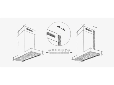 Elica -Páraelszívó HAIKU BL/A/60