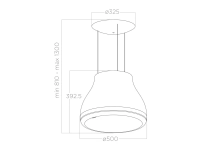 Elica -Páraelszívó SHINING RUST/F/50