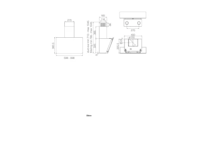 Elica -Páraelszívó SHIRE WH/A/60