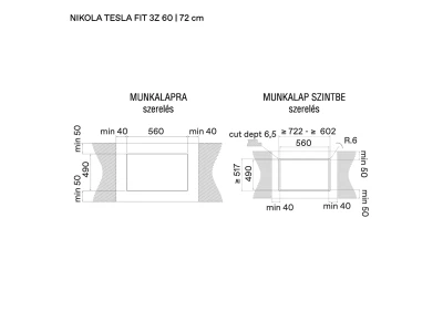 Elica -NIKOLATESLA FIT 3Z BL/A/60