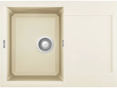 Elleci - Mosogatótálca Easy 135 G62 bianco antico