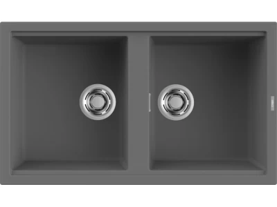 Elleci- Mosogatótálca Best 450 Keratek K99 Dark Grey