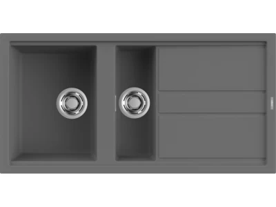 Elleci- Mosogatótálca Best 475 Keratek K99 Dark Grey