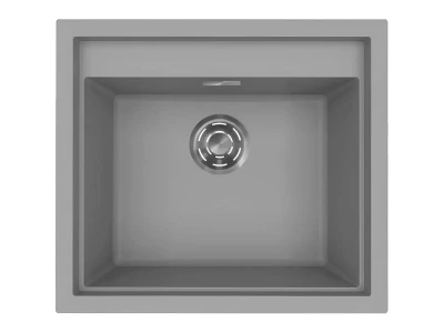 Elleci- Mosogatótálca Sintesi 105  Keratek K97 Light Grey inox tartozékokkal