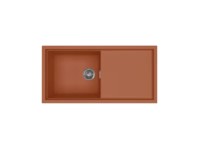 Elleci- Mosogatótálca Sintesi 480  Keratek K83 Cavern Clay  inox tartozékokkal