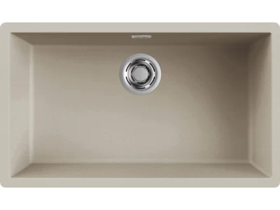 Elleci- Mosogatótálca Zen 130 Keratek K95 Champagne