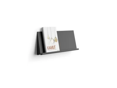 FALMEC - Airwall polc szakácskönyv/tablettartó fekete 320x60x140 mm 