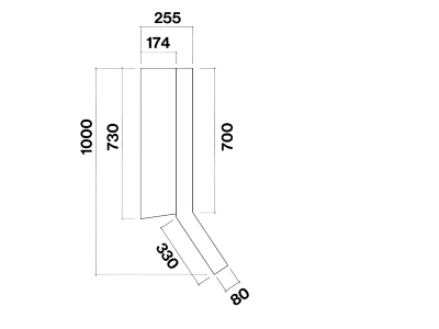 Falmec OUTLET - Páraelszívó RIALTO H82 - Kiállított bemutató termék!