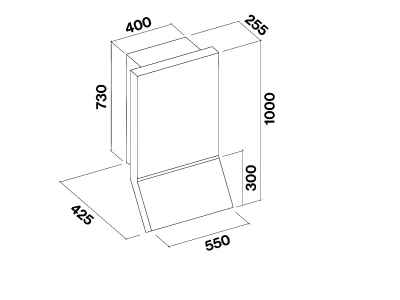 Falmec OUTLET - Páraelszívó RIALTO H82 - Kiállított bemutató termék!