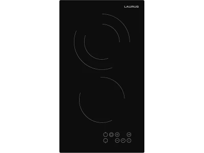 Laurus LCA30 keskeny kerámia főzőlap, 29cm, 2 zóna