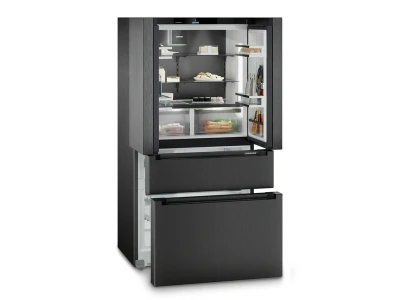 Liebherr MBbsdi 9556 Francia ajtós hűtő-fagyasztó 2 fagyasztófiókkal, IceMakerrel és InfinitySpringgel