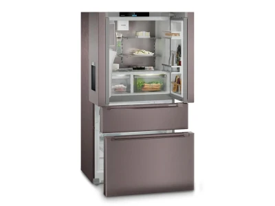 Liebherr MBtsdi 9528 Francia ajtós hűtő-fagyasztószekrény 2 fagyasztófiókkal, víz- és jégkockaadagolóval