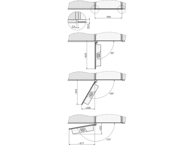 Miele CVA 7440 grgr Beépíthető kávéfőző