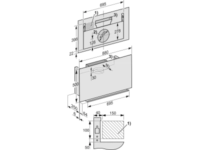 Miele DA 9092 W Screen obsw Fali páraelszívó