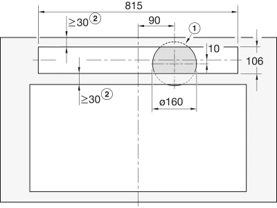 Miele DAD4841   D   MASW   230/50   TLK Pultba süllyeszthető páraelszívó