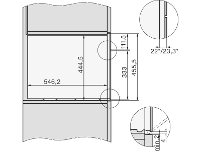 Miele DG 7240 obsw Beépíthető gőzpároló 45 cm